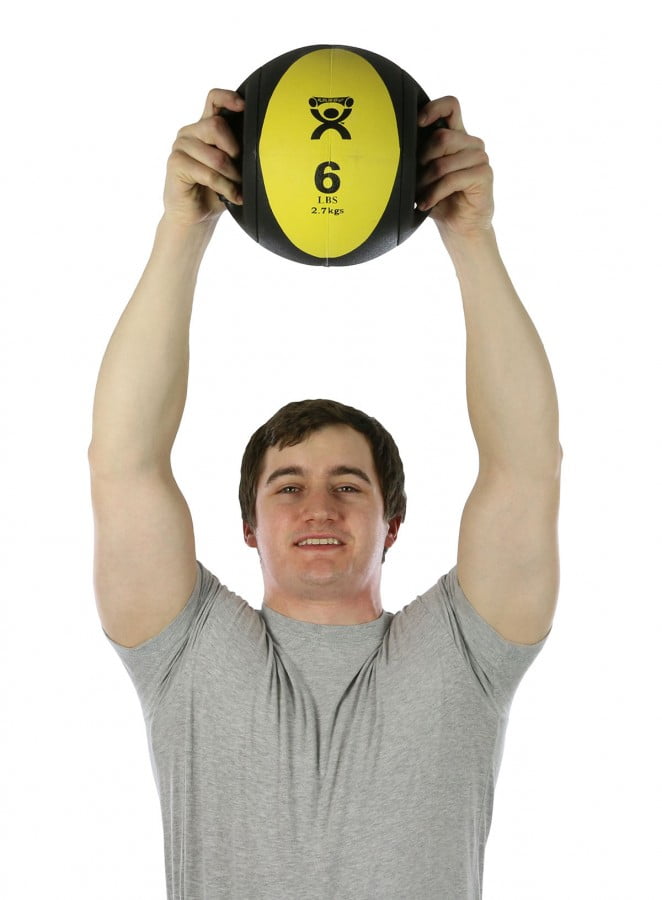 CanDo Dual Handle Medicine Ball