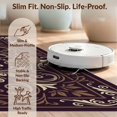 thumbnail image 6 of Design&I 3'x5' Ultra Soft Throw Mat, Butterfly Botanical Symbols Scroll Border Vintage Gothic Moth Playful Expressive None Fluffy Washable Easy Care Indoor rug for Bedside Hallway, 6 of 7