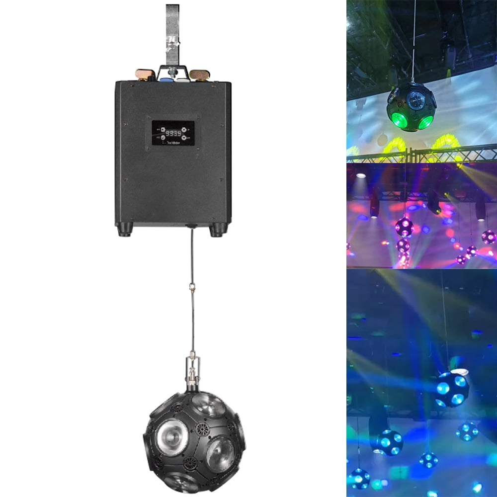 DJ Light 150w LED RGBW Football Lifting Stage Effect Lighting Lift Ball Stroke 2.5 Meters for Disco Club Bar Concert Party