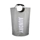 thumbnail image 5 of Bolsa de tela para lavandería, grande, de tela Oxford, para ropa sucia, plegable, de aluminio, con aro, para guardar juguetes y ropa sucia, 5 of 5