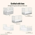 thumbnail image 5 of Dream On Me Chelsea 5-in-1 Convertible Crib, JPMA Certified, White, 5 of 8