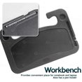 thumbnail image 2 of Zone Tech Ordinateur Portable Portable Multifonctions et Plateau de Volant Alimentaire - Gris Table/voiture Siège de Véhicule Portable Monter Plateau Ordinateur Portable Table Table de Repas, 2 of 6