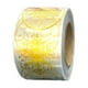 thumbnail image 2 of Etiqueta De Etiqueta, 1 Rollo 500pcs Pegatina De Copo De Nieve Redonda De Oro Transparente Para Decoración De Notas, 2 of 8