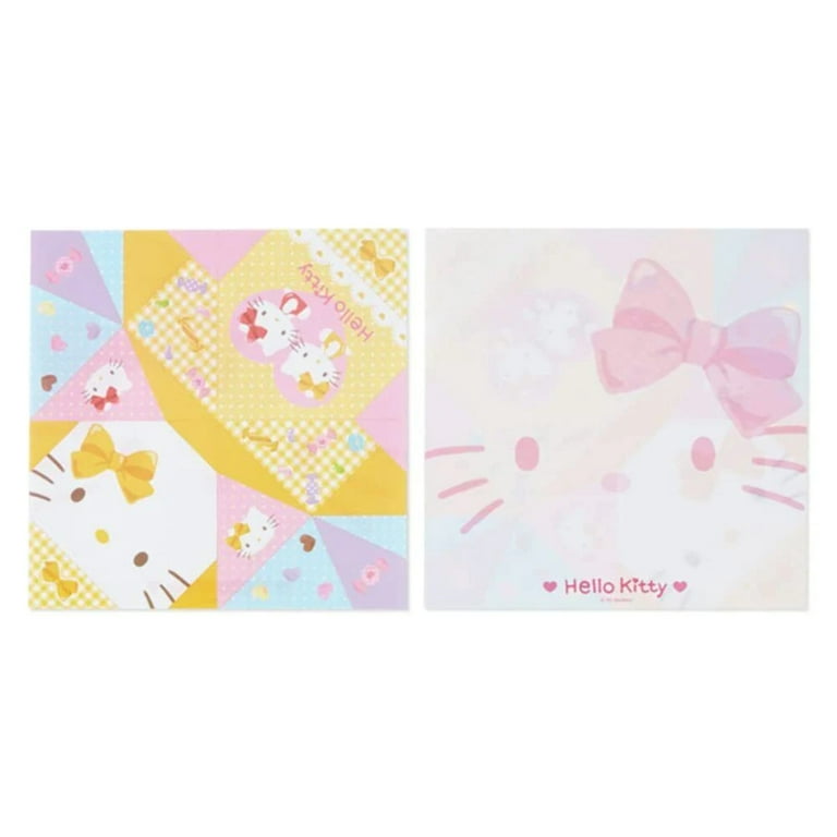 1996 Sanrio Hello Kitty Chococat Origami Notepaper Stationery