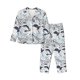 thumbnail image 1 of Balery Sea Animal Conjunto de Pijama con Estampado para Mujer, Conjunto de Dos Piezas con Manga Larga, Ropa de Dormir Suave con Bolsillos, Pijamas Cómodos-X-Large, 1 of 7