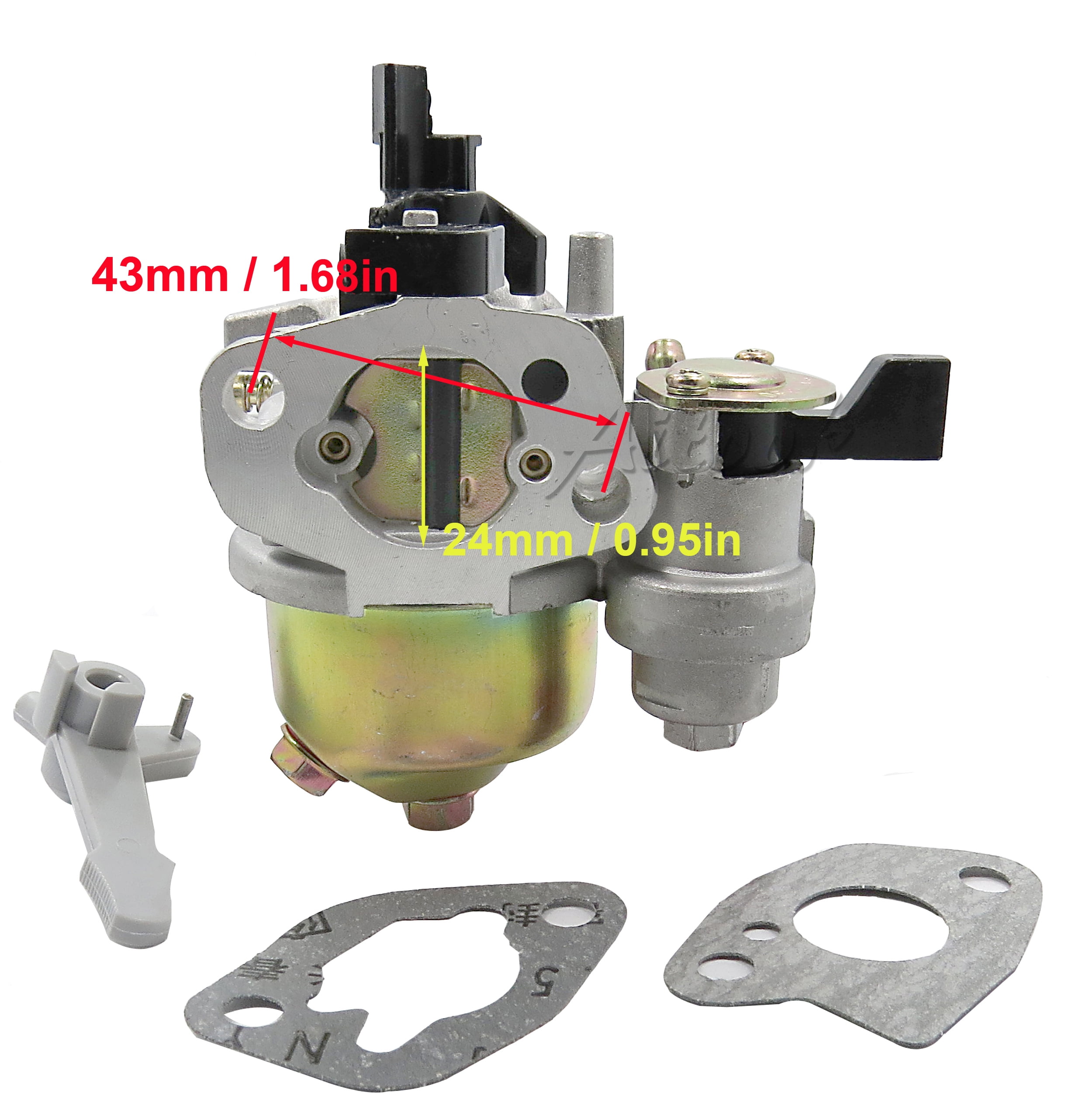 Adjustable Carburetor and Gasket Set For Honda GX390 13HP 16100ZF6V01
