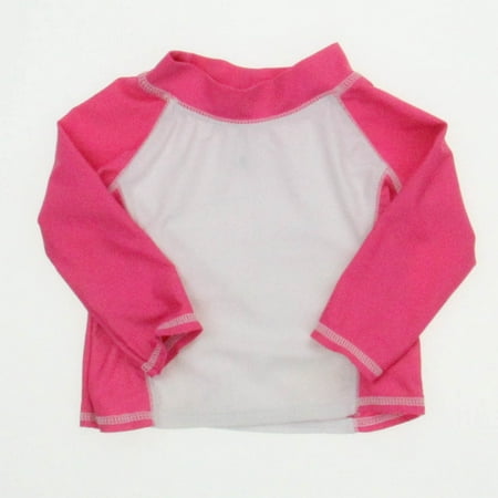 

Pre-owned Unknown Brand Girls White | Pink Rashguard size: *6-12 Months