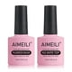 thumbnail image 1 of Set de esmaltes de uñas en gel AIMEILI con base de goma y capa superior que no se limpia, 1 of 9