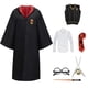 thumbnail image 2 of Slytherin Ravenclaw bata Hufflepuff Unisex, disfraz de Halloween para estudiantes, capa de mago mágico, Cosplay de fiesta, 2 of 4