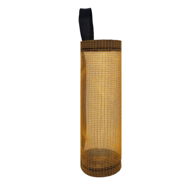 Matsuzay Bolsa montada en la pared Soluciones de almacenamiento versátiles para cualquier habitación Liviana y portátil Amplia aplicación Almacenamiento y organización del hogar Amarillo