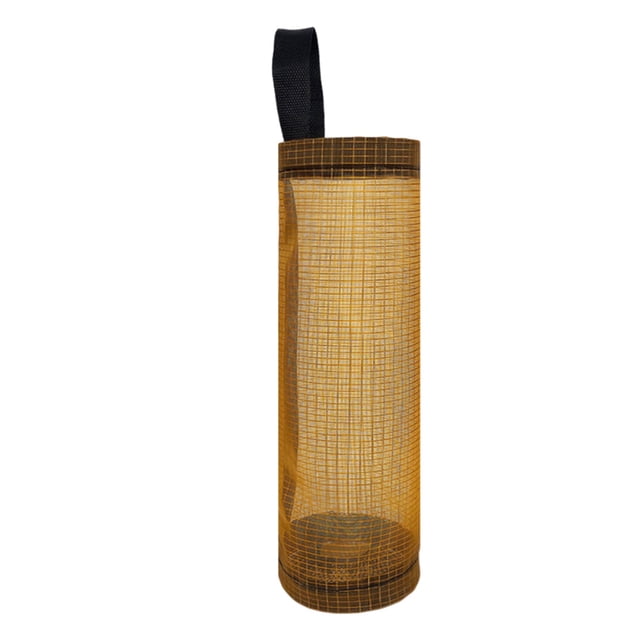 Cateissary Bolsa montada en la pared Soluciones de almacenamiento versátiles para cualquier habitación Reciclaje de contenedores de basura Almacenamiento y organización del hogar Amarillo