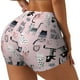 thumbnail image 1 of Fotbe Cat Shorts Sin Costuras – Shorts Deportivos de Cintura Alta para Mujer, Elásticos para Gimnasio, Yoga, Running o Ciclismo-Medium, 1 of 8