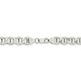 thumbnail image 3 of White Sterling Silver chain Anchor Men's Flat 22 in 8.9 mm, 3 of 5