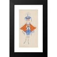 thumbnail image 2 of Will R. Barnes 11x18 Black Modern Framed Museum Art Print Titled - Costume for Girls in Red, White, and Blue (1922), 2 of 5