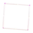 thumbnail image 1 of kowaku Cross Stitch Frame Embroidery Hoop Snap Frame Quilting Hoop Stand Clip Frame PVC 46.5cmx46.5cm, 1 of 8