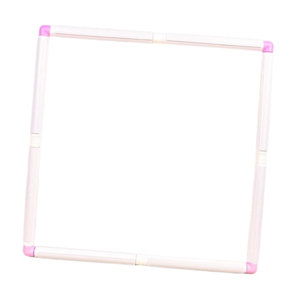 Aro de bordado con clip, marco portátil, herramienta de costura DIY, punto de cruz para tapicería, 465 cm x 465 cm