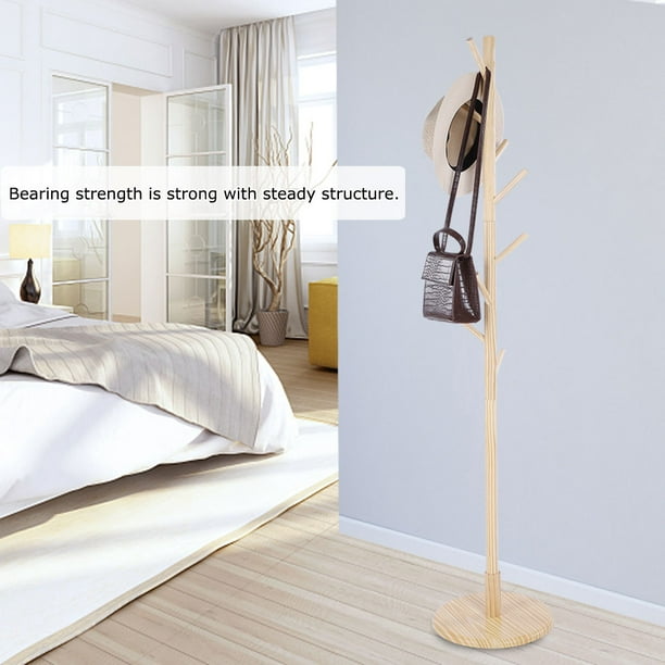 Estink Cloth Rack Vertical Steady Cloth Rack Stand Assembled Easy To Install Strong Bearing For Hanging Coat Home