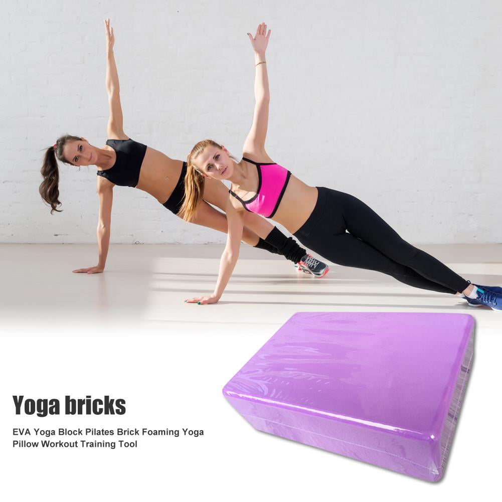 Yoga Pilates Foam Foaming Brick Stretch Health Fitness Exercise Block 