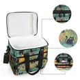 thumbnail image 6 of FORMRS Insulated Cooler Bag 24 Cans Capacity Soft Leakproof Lunch Box with Side Pockets, Floral Black Cats Pattern, 6 of 7