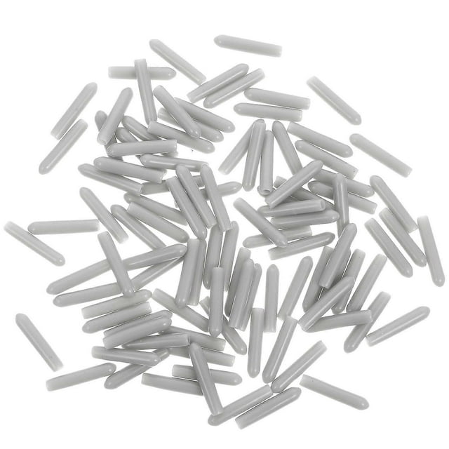 Universal Dishwasher Prong Rack Caps Scratch Protection Home Kitchen Use Rubber Material 2.5x0.5cm 100Pcs