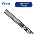thumbnail image 4 of 6x Black Pilot BX V5 Hi-Tecpoint Rollerball Pens, 0.5mm Tip, Blue 6-Packs Pilot BX V5 Hi-Tecpoint Pens, Smooth Ink, Extra Fine Lines, 4 of 11