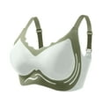 thumbnail image 1 of Abcnature Women Daily Comfort Bras Block Thin Style Ventilate Back Buckle Bras without Steel Rim, 1 of 5