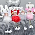 thumbnail image 1 of Xihbxyly Ángel de Navidad, Adorable Adorno de Tela, Adorno Navideño, Colgante para Árbol de Navidad, Decoración Festiva para El Hogar, Ideal para Celebraciones Navideñas, Tamaño 20 X 9 Cm., 1 of 2