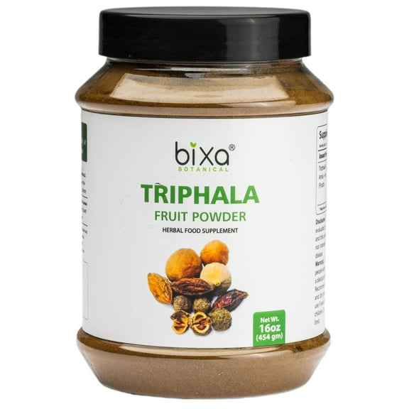 Triphala Powder– 1 pound / 16 OZ (Haritaki, Bibhitaki & Amalaki)
