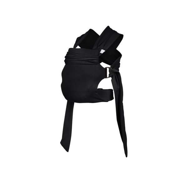 Lalabu Simple Wrap Baby Carrier Baby Wrap Babywearing (Pure Black