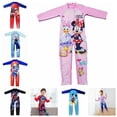 thumbnail image 2 of Traje de baño de manga larga para niños Niñas Traje de baño Traje de baño Niños Spiderman Cars McQueen Frozen Natación Niños Ropa de playa Ropa TopXL (6-7Y) Gao Jinjia LED, 2 of 2