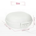 thumbnail image 4 of Unique Bargains Soap Dish Portable Travel Portable Soap Dish Box Soap Bar Holder White for Travel Camping Gym with Cover, 4 of 8