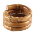 thumbnail image 3 of MVRLSH Kitchen Placemats Wood Napkin Rings Handmade Rattan Napkin Holder Rings Table For Wedding, 3 of 5