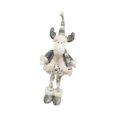 thumbnail image 4 of Muñeco de peluche de ciervo para decoración navideña, bonito regalo, manualidades, figura de escritorio de dibujos animados, decoración navideña para, 4 of 8