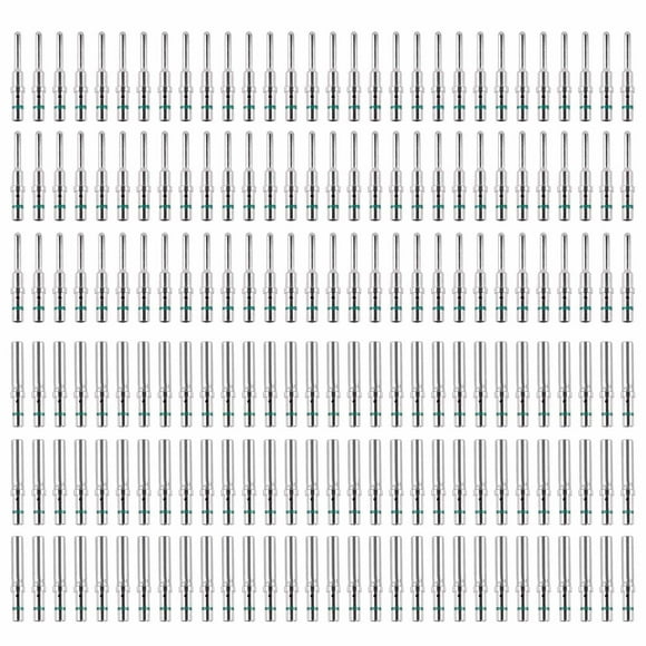 JRready 90 Pairs/180PCS Deutsch Connector Pins and Sockets Solid Contacts Size 16 - Male/Female Pins 0460-215-16141/0462-209-16141, DT Connector Term