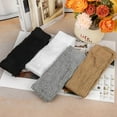 thumbnail image 4 of 4 Pairs Women Slouch Socks Soft Knee High Scrunch Slouchy Socks Knit Tube Extra Long Socks for Women, 4 of 6