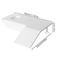 thumbnail image 3 of Multifunctional Turtle Basking Platform Imitate Natural Habitat Amphibious Crawling Rest Shelf Aquarium Water Tank Pet Turtle Climbing Leisure Terrace Reptile Daily Activity Habitat Layout Accessory, 3 of 8