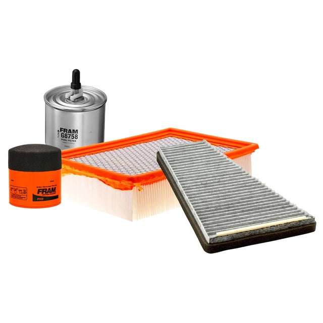Kit De Filtro de Aire, Filtro de Aceite, Filtro de Combustible y Filtro de Cabina 4 PIEZAS Compatible con Mercury Sable V6 3.0L DE 2004 A 2005