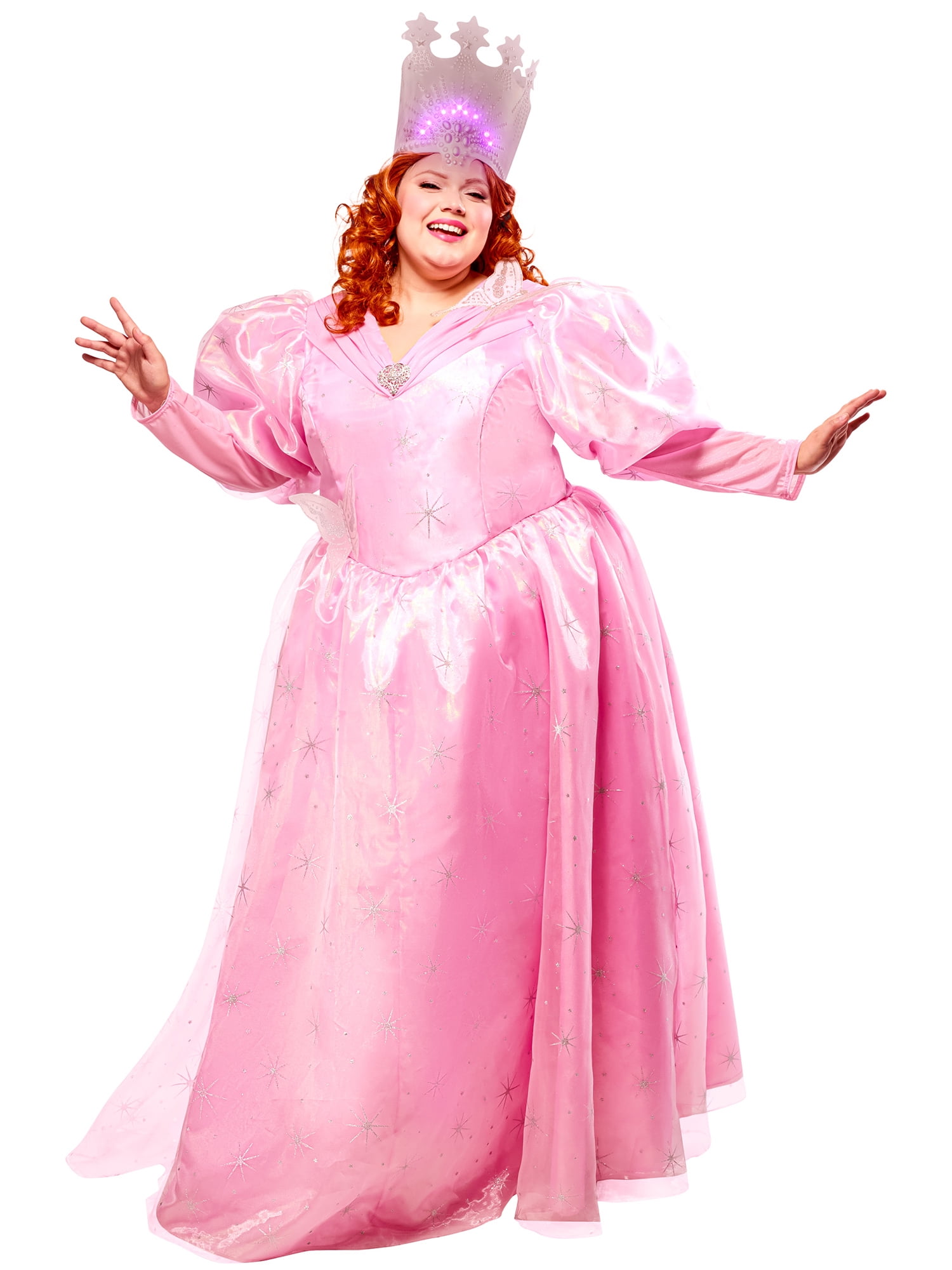 The Wizard of Oz Glinda Deluxe Costume for Adults by Rubies, Women's