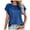 Blue, variant on Women Blouses Christmas Sweater Women Sleeve Crop Top Woman Business Shirts Set Tee Shirts Set Shirt Long Sleeve Blouse Dressy Womens plus V N L Three Quarter Top Long Thin Red 2XL