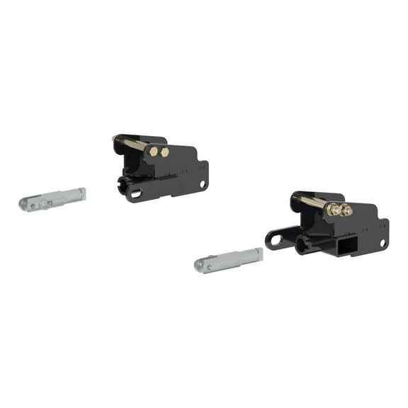CURT 70133 Custom Tow Bar Base Plate Brackets for Dinghy Towing, Fits Select Ford F-250, F-350 Super Duty