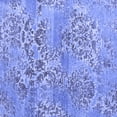 thumbnail image 1 of Ahgly Company Indoor Square Abstract Blue Modern Area Rugs, 7' Square, 1 of 4