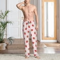 thumbnail image 4 of KLL Mens Pajama Pants for Men,Mens Lounge Pants,Funny Gifts for Men,Men's Pajama Bottoms-Strawberry, 4 of 5