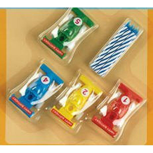 CakeSupplyShop Racing Cars Birthday Cake Decoration Candles - Walmart