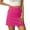 Hot Pink, variant on EDFBUYKRS Female Skirts Sequin Mini Skirt Plus Size Women's Athletic Skirt for Running Tennis Workout High Waisted Lightweight Comfortable Stretchy Sports Skirt for Women Summer Casual Wear