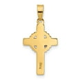 thumbnail image 2 of 14K Two-Tone Gold Timeless INRI Iona Crucifix Pendant, 2 of 4