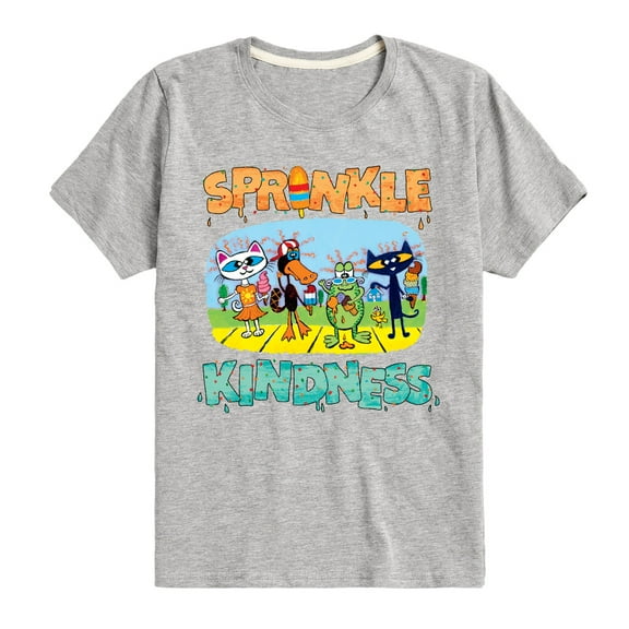 Pete The Cat - Sprinkle Kindness - Toddler And Youth Short Sleeve Graphic
