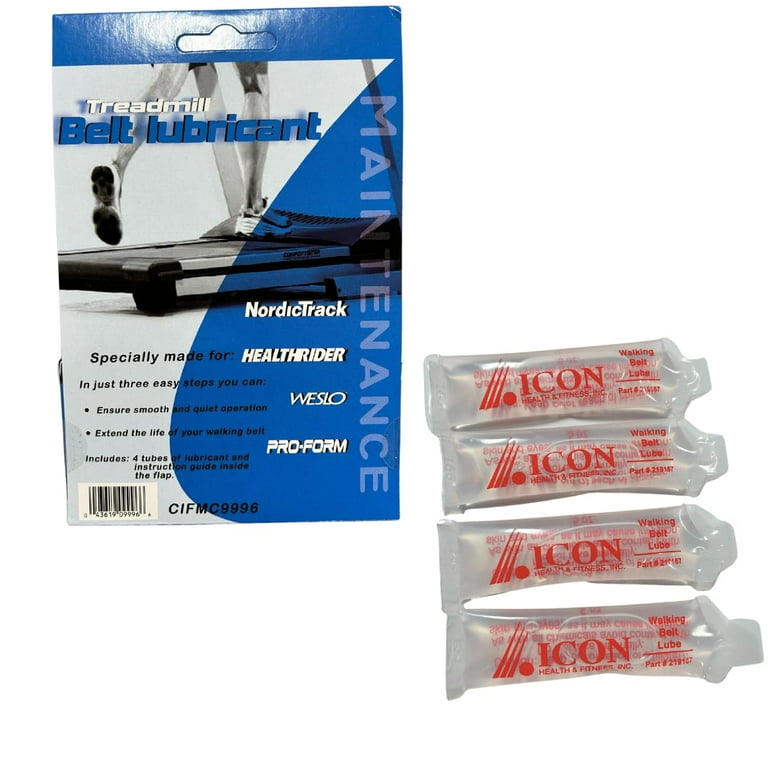 Treadmill Lubricant for Belt 100 Silicone Lube Compatible with All ICON Treadmills NordicTrack Proform Gold s Gym HealthRider Reebok