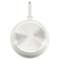 thumbnail image 5 of Martha Stewart Everyday Rexford 12 Inch Ceramic Nonstick Aluminum Frying Pan in Linen, 5 of 6