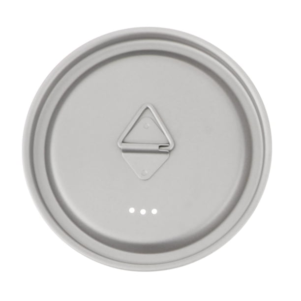 Tapas de titanio para tazas de té y café, resistentes al calor, para acampar 95 mm