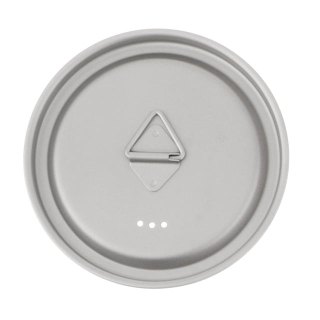 Titanium Cup Lid Coffee Mug Lid Portable Cookware Drinkware Camping Pot Lid with 95mm
